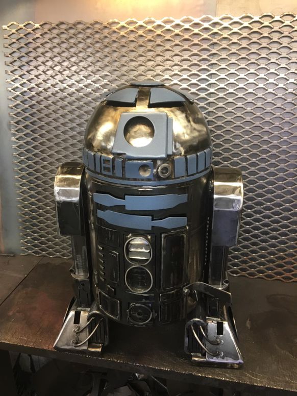 R2D2 Wood Burner