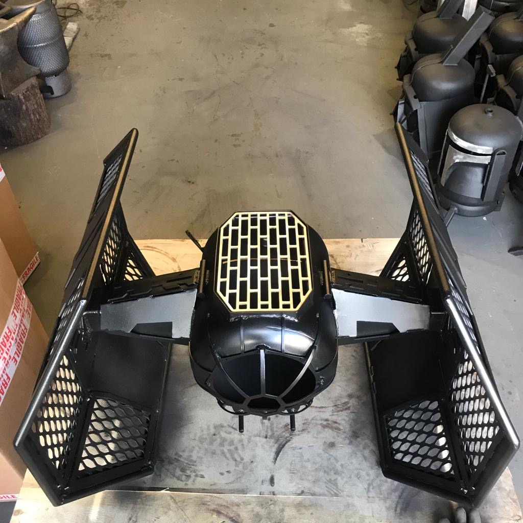 This BBQ Grill Looks Like Vader's TIE Fighter